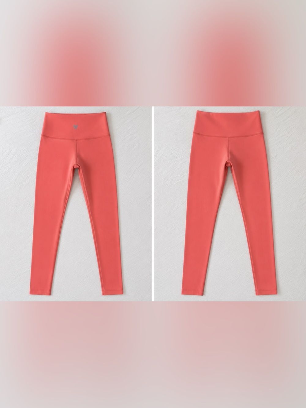 TNA Women's High-Rise Active Leggings in Coral